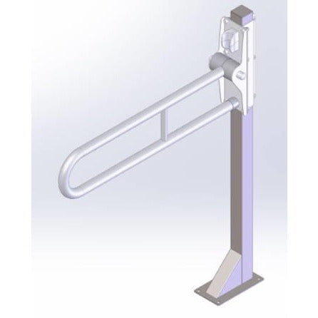 AKW Free Standing Pillar for Fold Up Rail