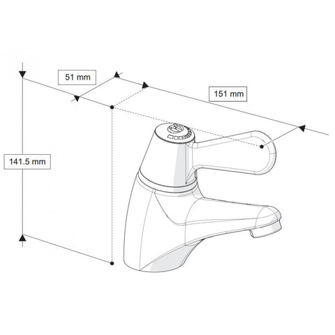 TMV3 Thermostatic Mixer Tap