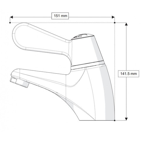 TMV3 Thermostatic Mixer Tap